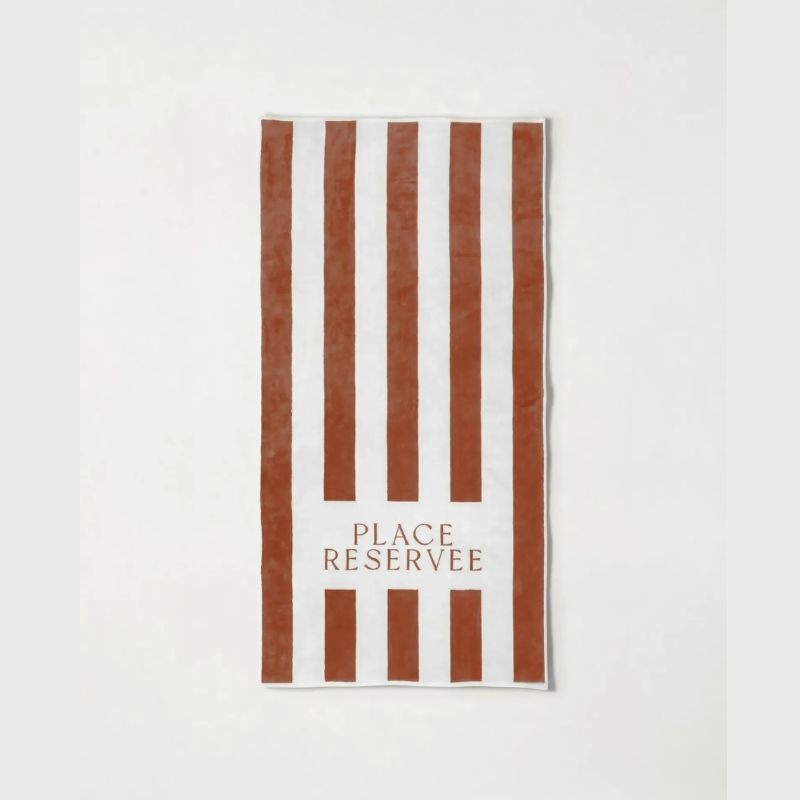 Place Reservee Serviette de plage Classic 100x200 cm - Place Reservee