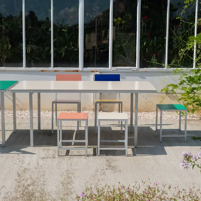 Valerie Objects Tabouret Alu - S - Muller Van Severen