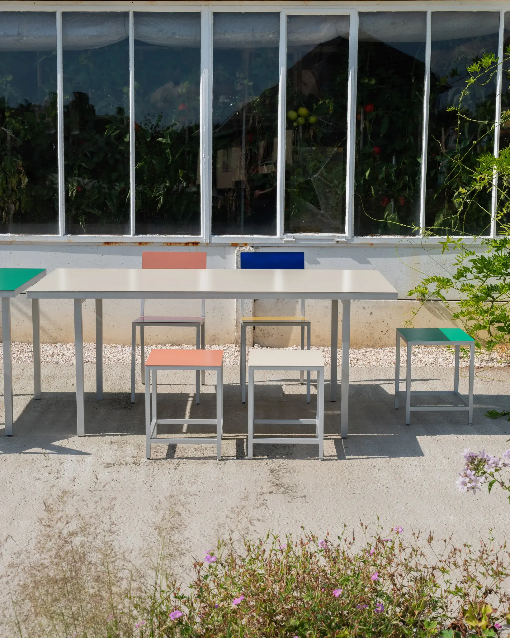 Valerie Objects Alu kruk - S - Muller Van Severen