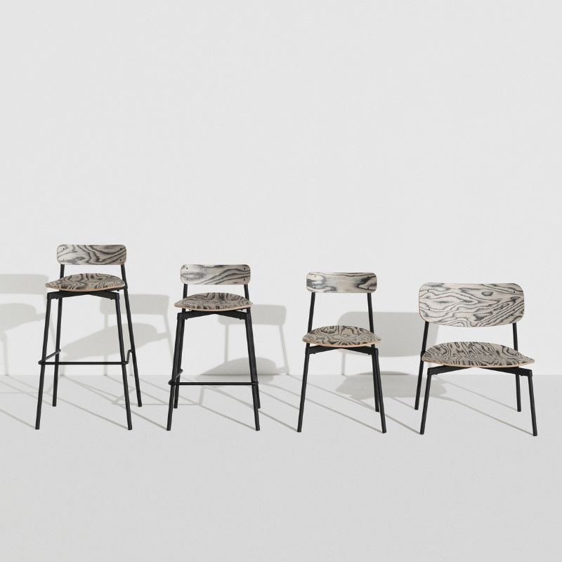 Petite Friture Tabouret Fromme bois - Petite Friture