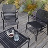 Petite Friture Tuinset 60x69 salontafel + 2 Lounge Chairs Week-end