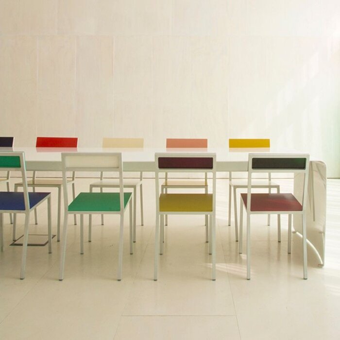 Valerie Objects Alu chair - Muller Van Severen