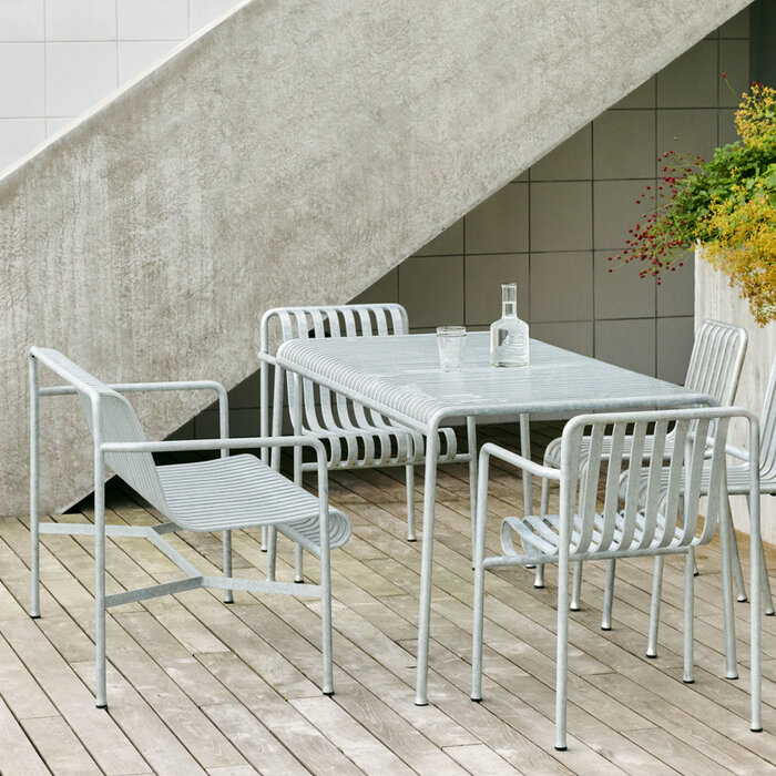 HAY Palissade dining  zitbank met armleuningen - HAY