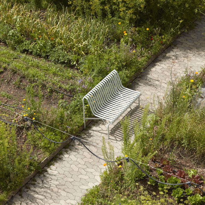 HAY Palissade dining bench without armrest - HAY