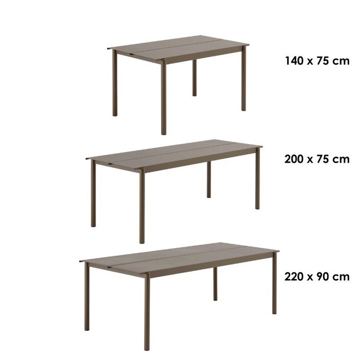Muuto Table Linear - Muuto