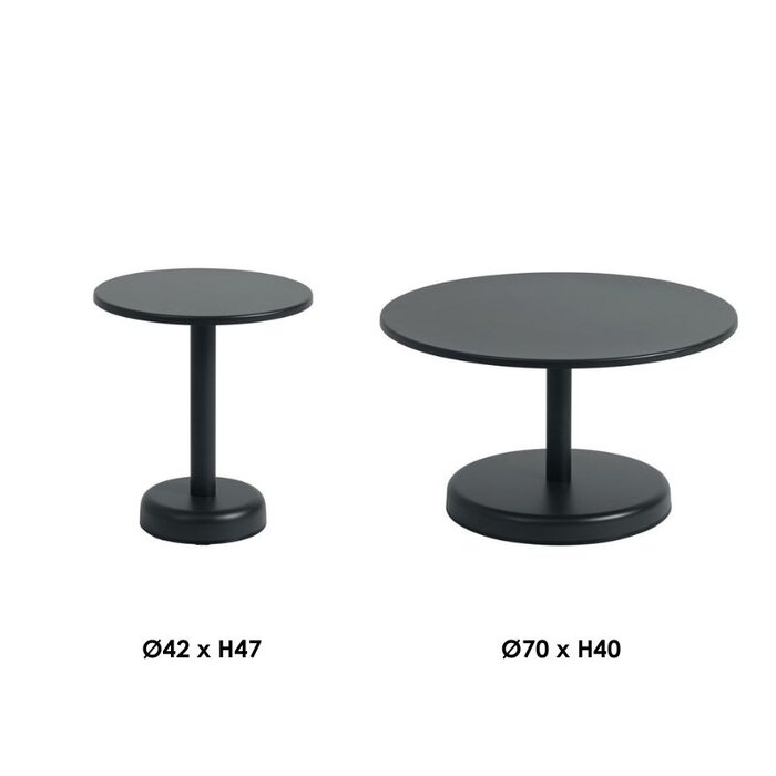 Muuto Linear Coffee Table Round - Muuto