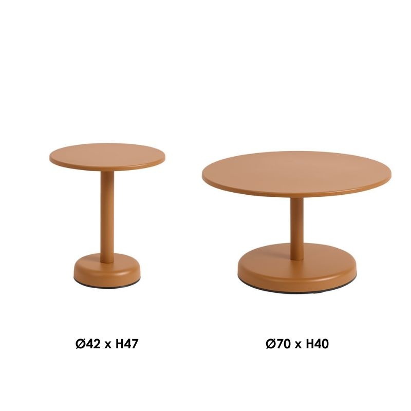 Muuto Linear Coffee Table Round - Muuto