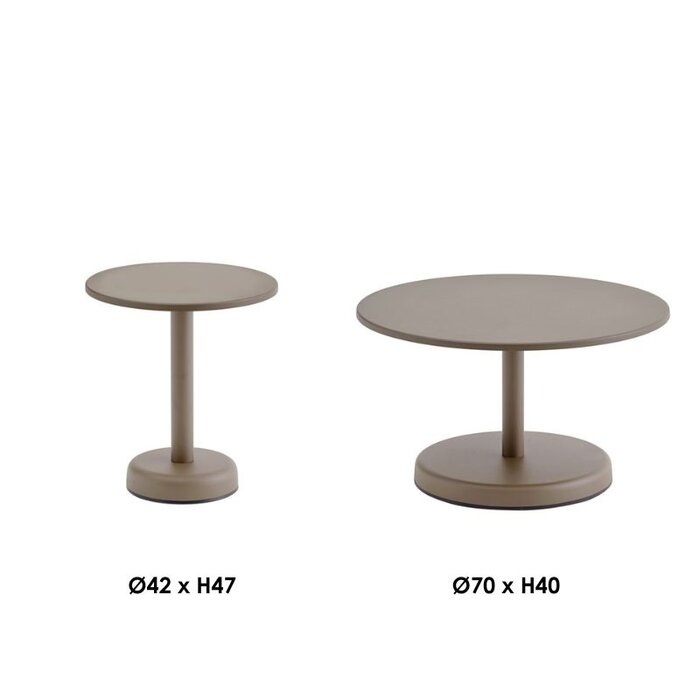 Muuto Linear Coffee Table Round - Muuto
