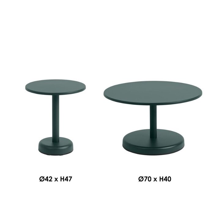 Muuto Linear Coffee Table Round - Muuto