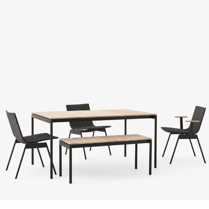 &Tradition Table d'extérieur Ville AV25 150x90cm - &Tradition