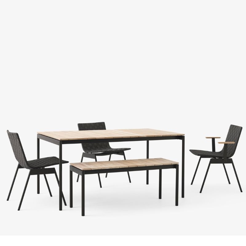 &Tradition Ville AV25 outdoor  tafel 150x90cm - &Tradition