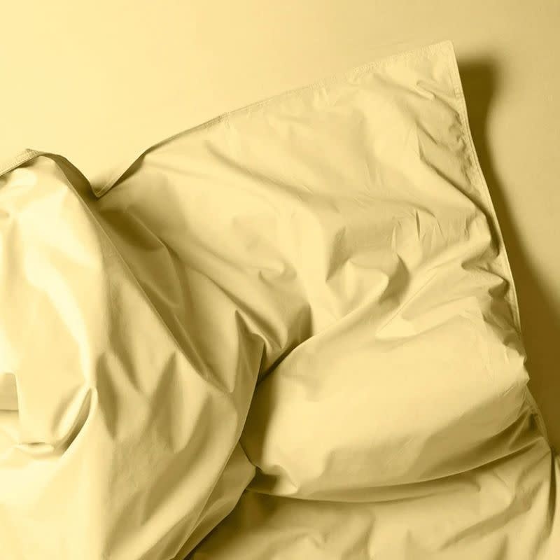 Suite702 Housse de couette en percale Butter Yellow 240x220 cm - Suite 702