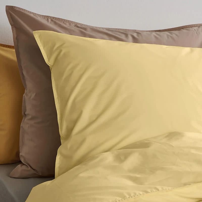 Suite702 Housse de couette en percale Butter Yellow 240x220 cm - Suite 702