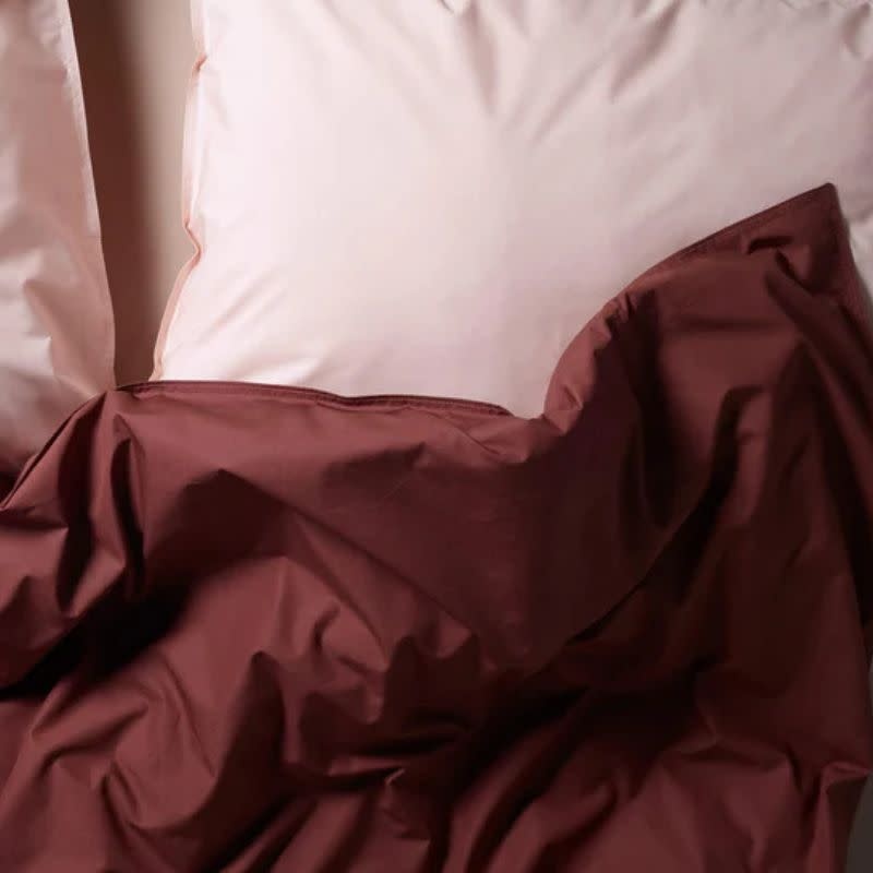 Suite702 Brique Red percale dekbedovertrek 240x220 cm - Suite702