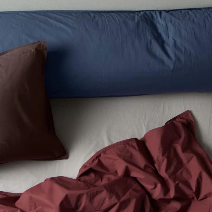 Suite702 Housse de couette en percale Brique Red 240x220 cm - Suite702