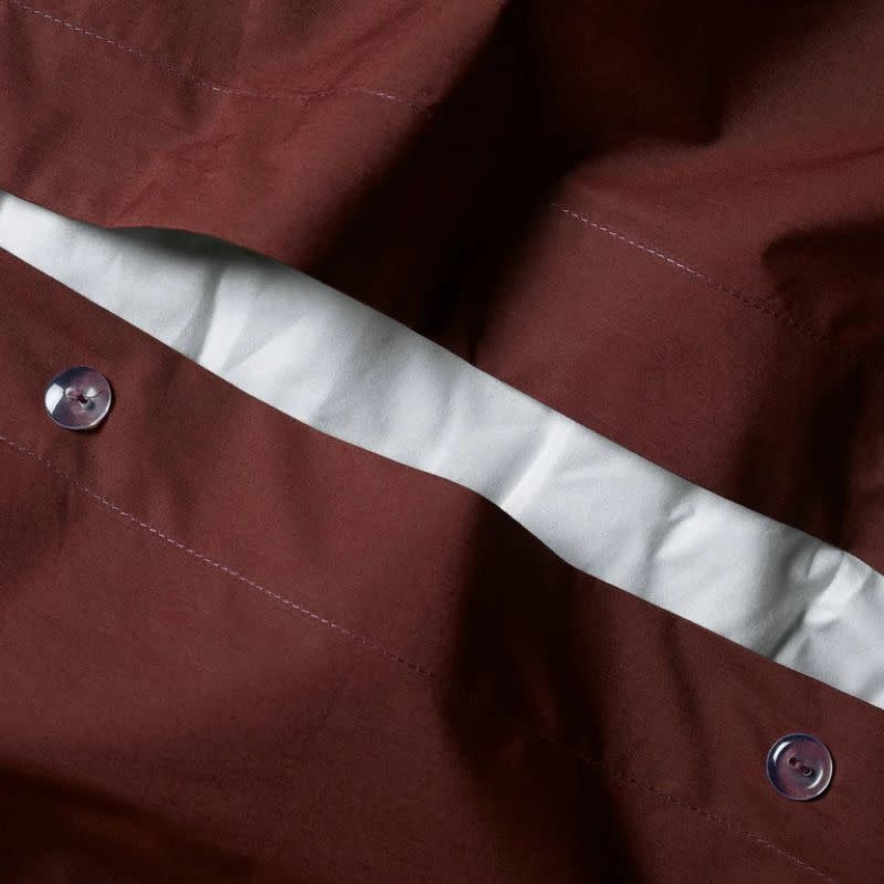 Suite702 Brique Red percale dekbedovertrek 240x220 cm - Suite702