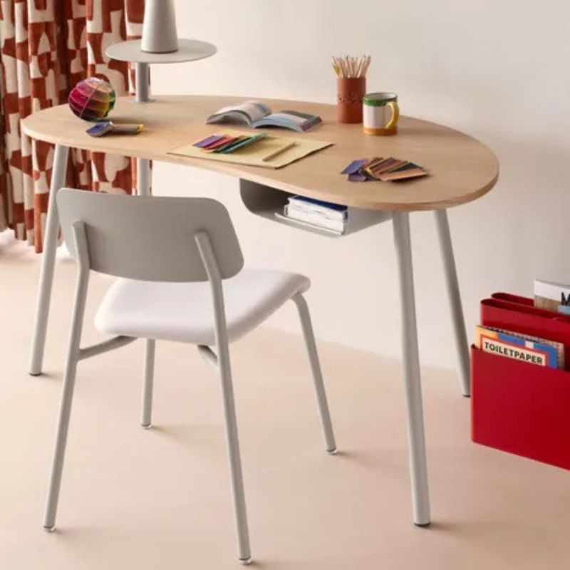 Fermob Nuage bureau - Oak/clay grey - Fermob