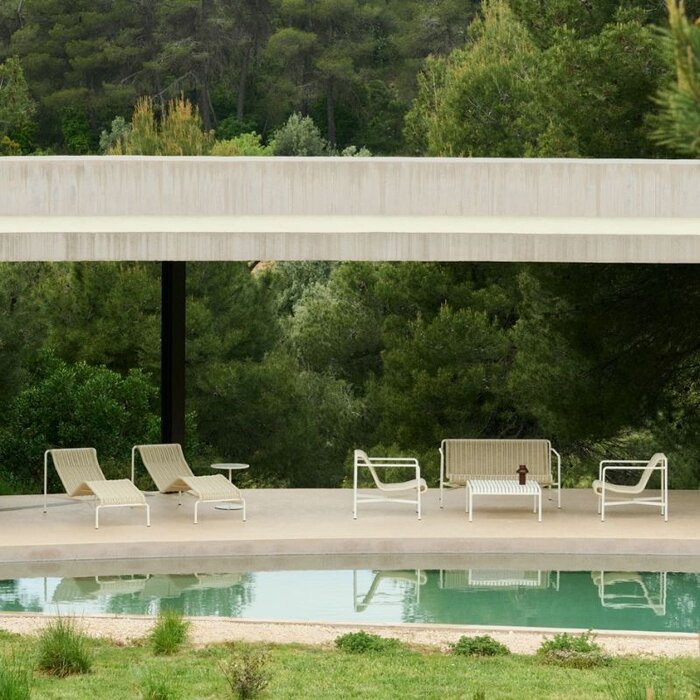 HAY Chaise longue en cordon Palisade - HAY