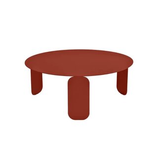 Fermob Table basse Bebop Ø80 - Red Ochre - Modèle d'exposition