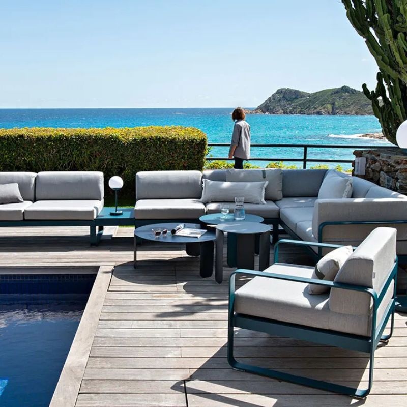 Fermob Bebop salontafel Ø80 - Red Ochre - Fermob