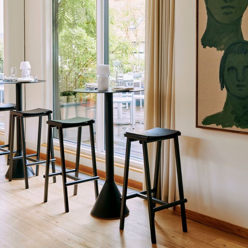 HAY Table de bar Palissade Cone Ø 60 x H 105 cm - HAY