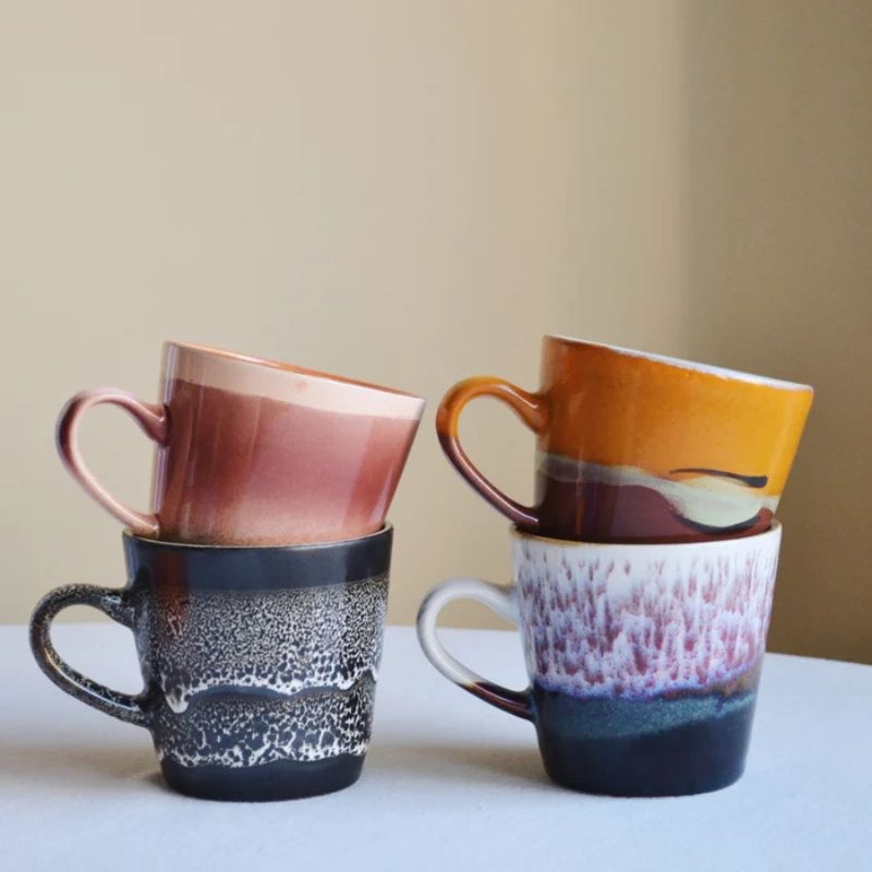 HKliving Americano koffietassen (set van 4) - HKliving