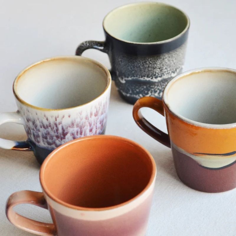 HKliving Americano koffietassen (set van 4) - HKliving