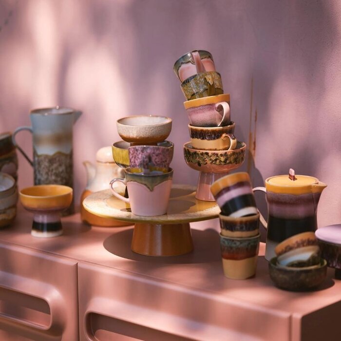 HKliving Cappuccino koffietassen (sets van 4) - HK Living