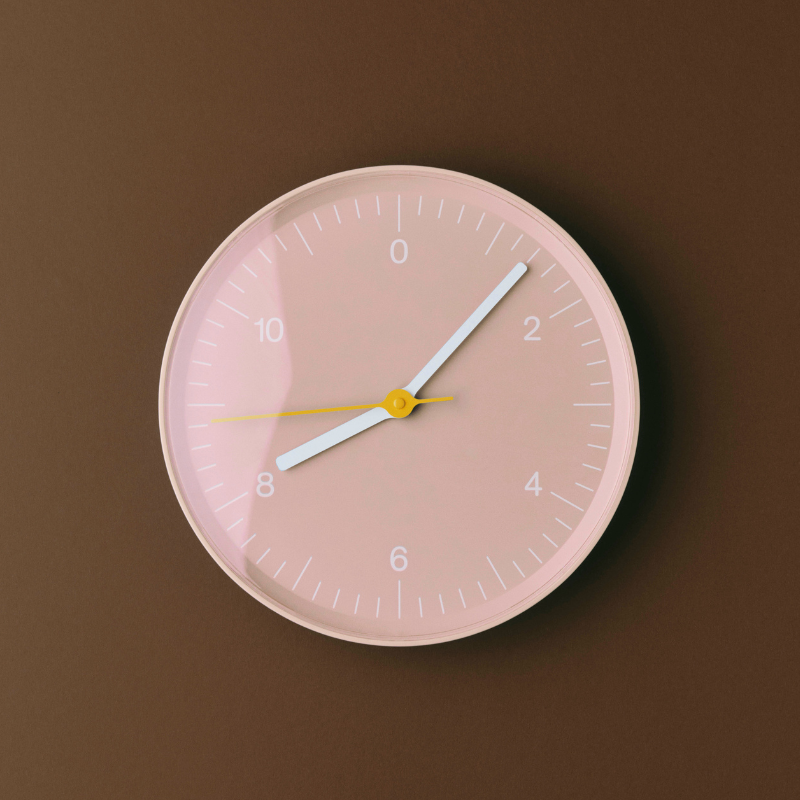 HAY Horloge Murale Rose - HAY