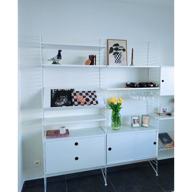 String Wandconfiguratie 80 - Woonkamer - String