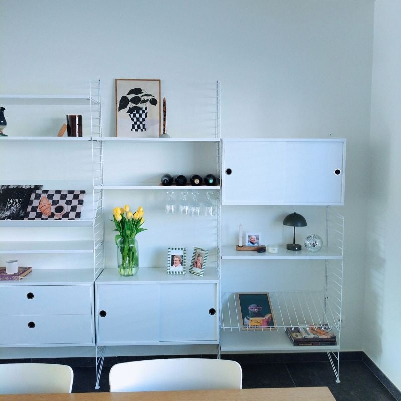 String Wandconfiguratie 80 - Woonkamer - String