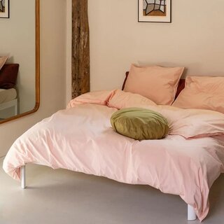 Suite702 Housse de couette percale blush 240x220 cm