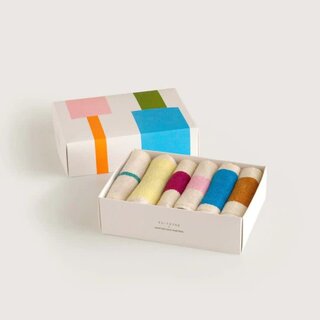Suite702 Coffret de serviettes invité (lot de 6)