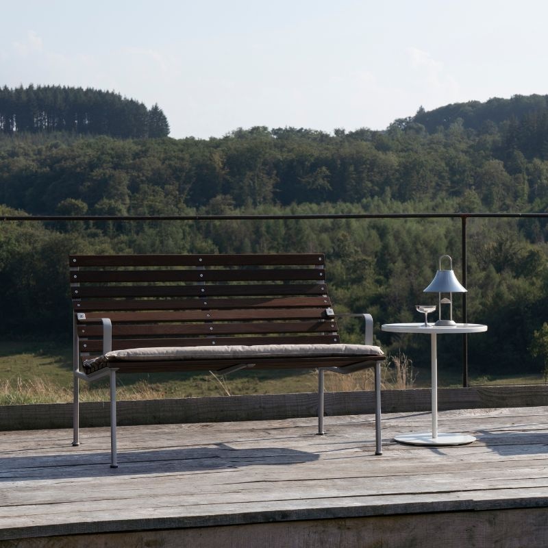 HAY Traverse Lounge Bench met armleuning - HAY