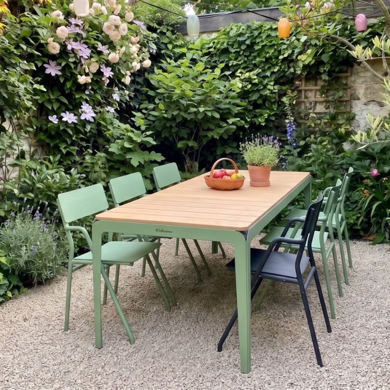 Weltevree Table courbée en bois - Weltevree