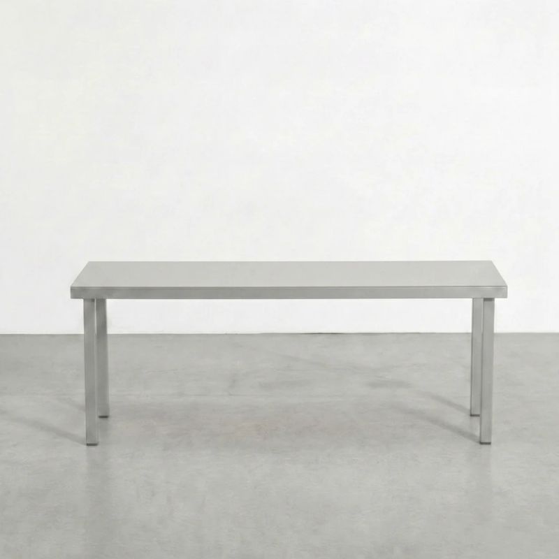 Valerie Objects Alu bench - Muller Van Severen