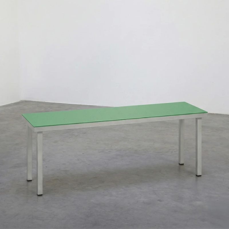 Valerie Objects Alu bench - Muller Van Severen