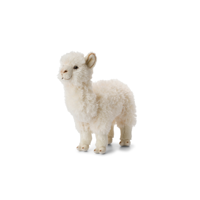 Bon Ton  Toys Knuffel Alpaca Wit - Bon Ton Toys