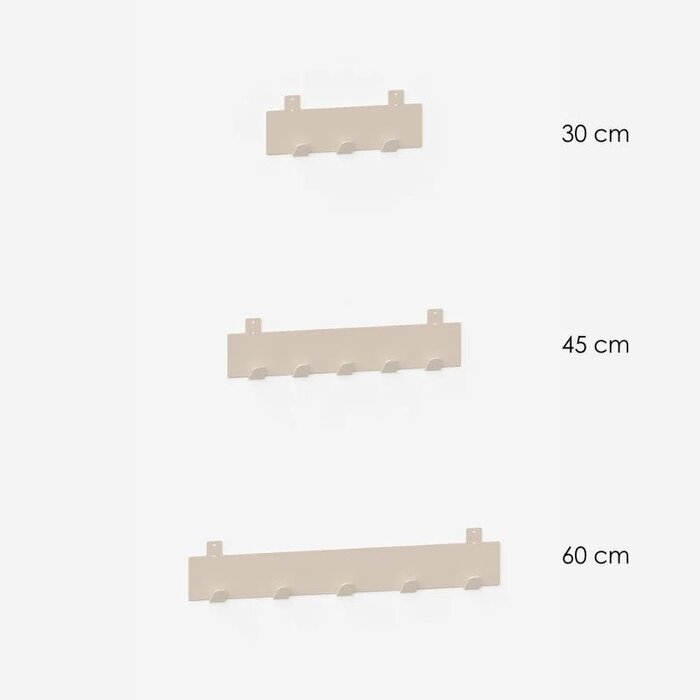 Tiptoe Wandhaken voor PLI wandplank - Tiptoe