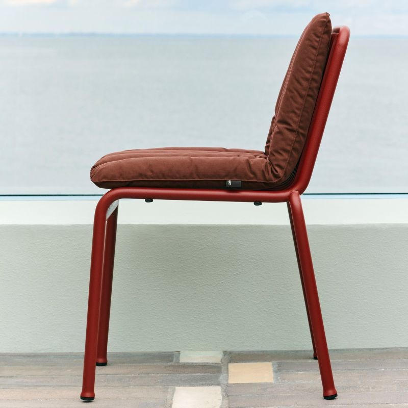 HAY Coussin Quilted Soft – chaise de repas Palissade avec accoudoirs - HAY