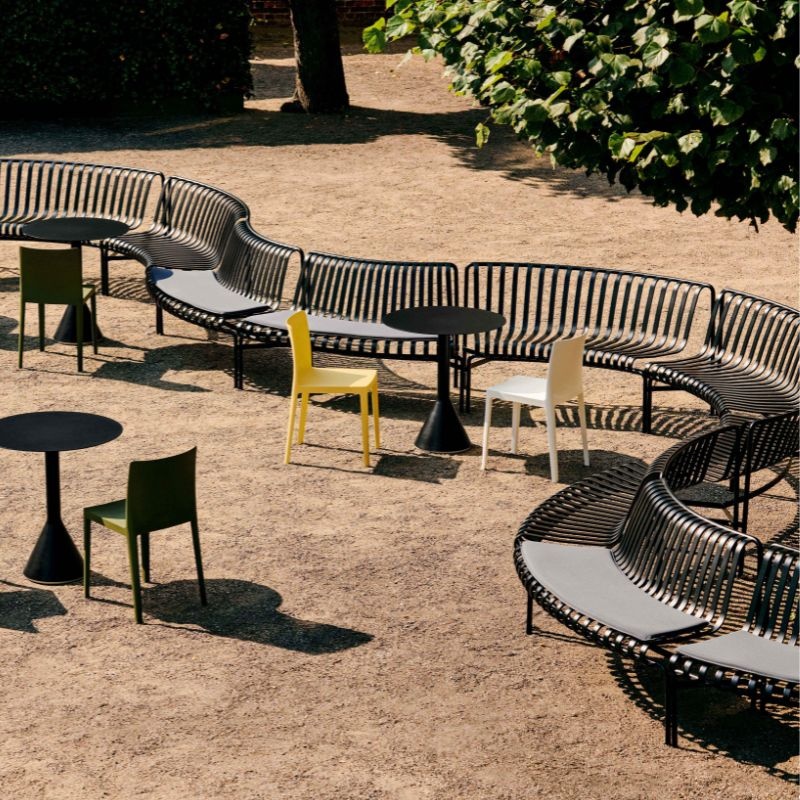 HAY Zitkussens - Palissade park dining  zitbank  out-out