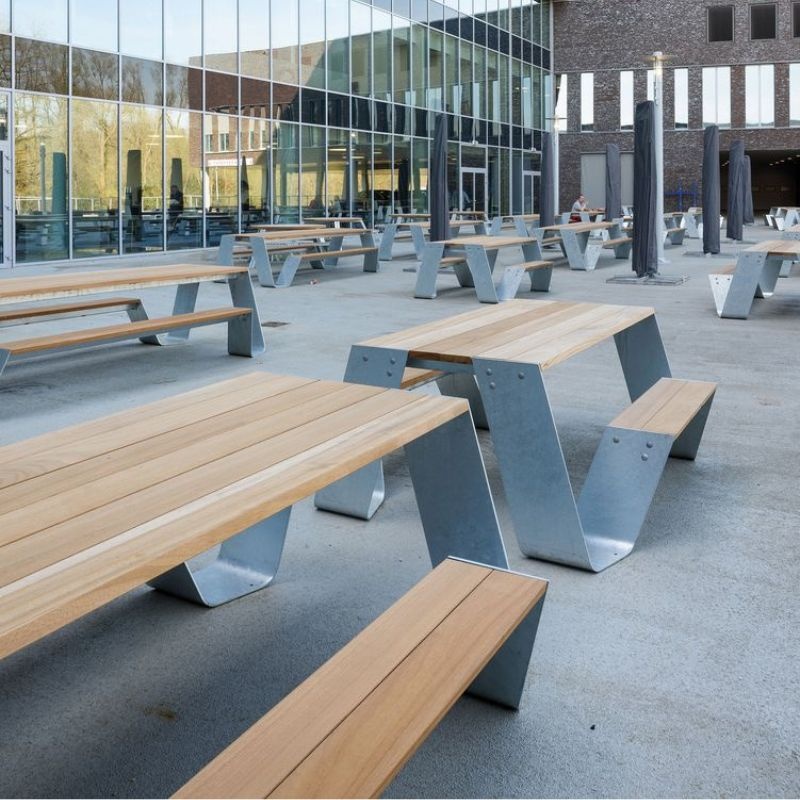 Extremis Hopper picknicktafel - Iroko - Extremis