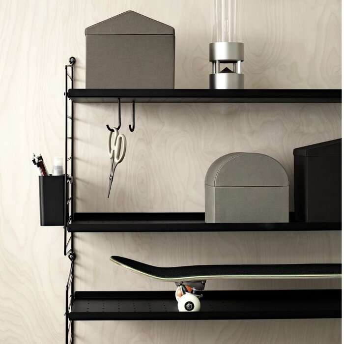 String Etagère métallique basse 78x30