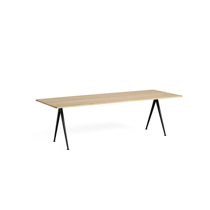 HAY Pyramid tafel 02 - zwart stalen frame