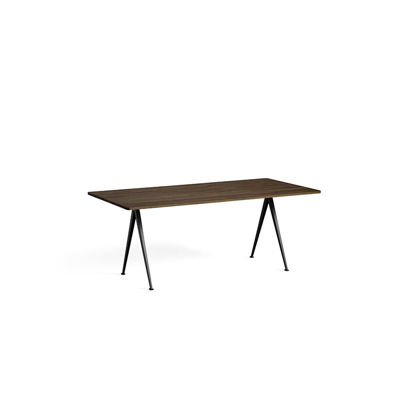 HAY Pyramid table 02 - support en acier noir