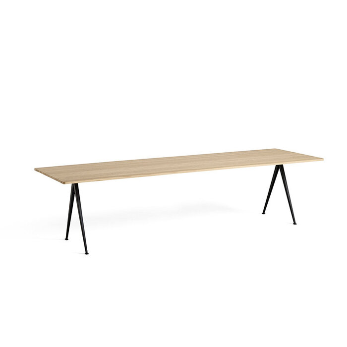 HAY Pyramid table 02 - support en acier noir