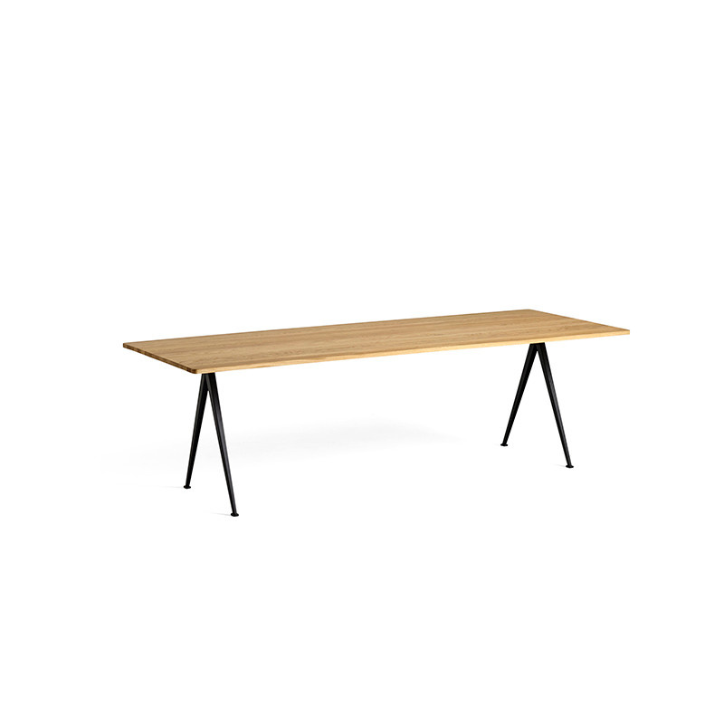 HAY Pyramid tafel 02 - zwart stalen frame