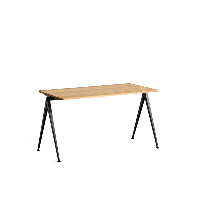 HAY Pyramid table 01 - support en acier noir