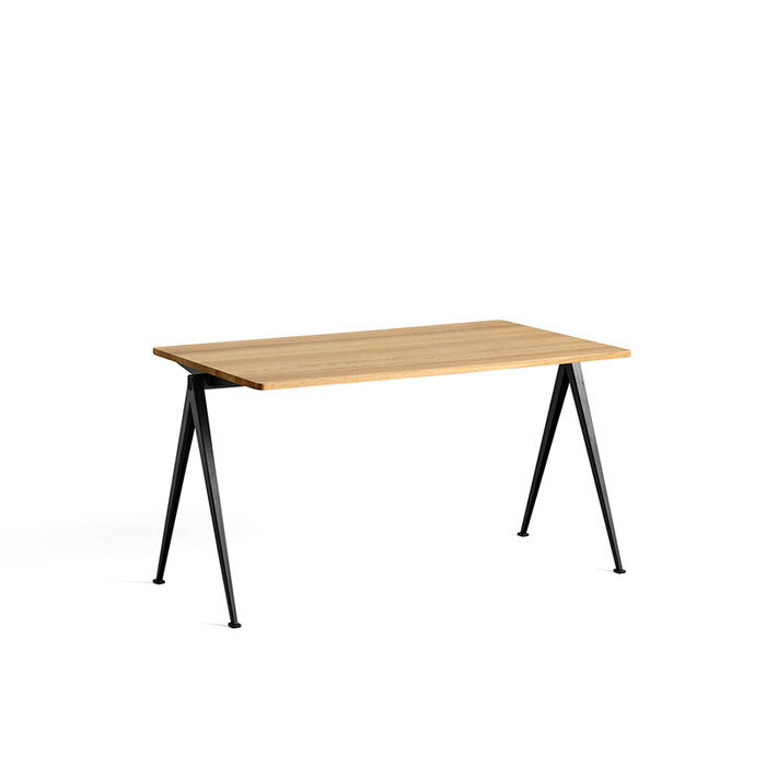 HAY Pyramid table 01 - support en acier noir