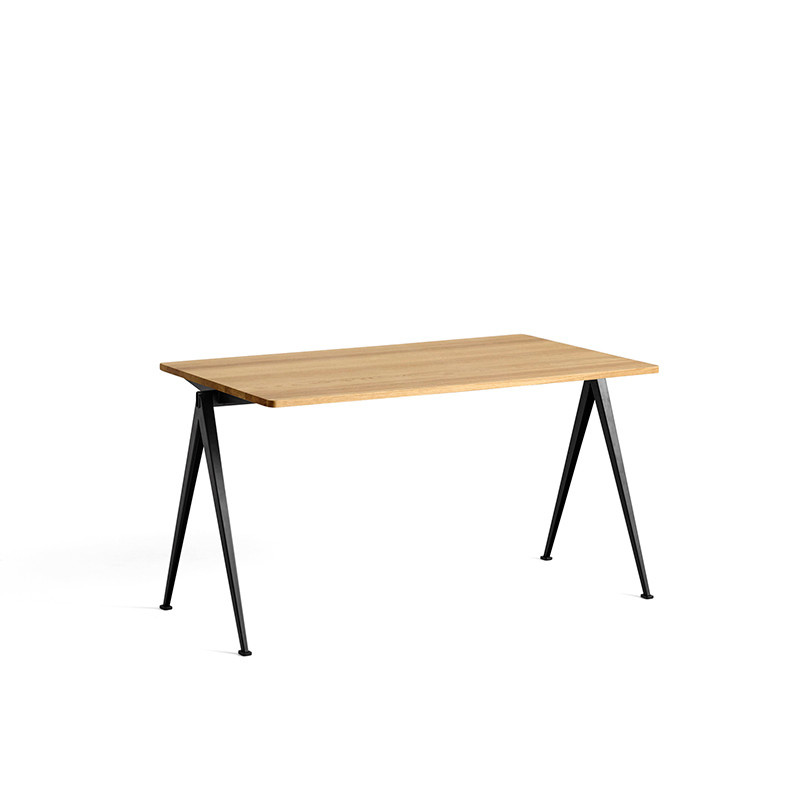 HAY Pyramid tafel 01 - zwart stalen frame